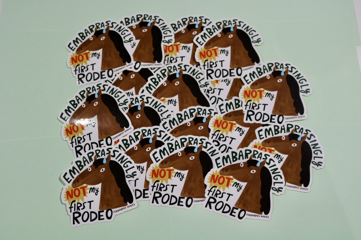 Not My First Rodeo Sticker