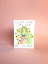 Don't Think You're Ready Beyonce Inspired Baby Greeting Card