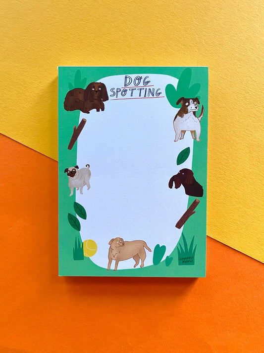 Dog Spotting Notepad