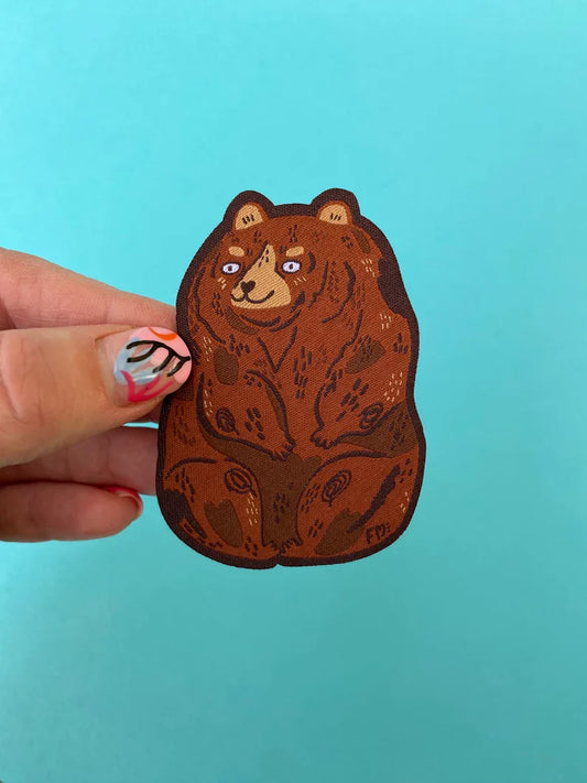 Bear Woven Patch