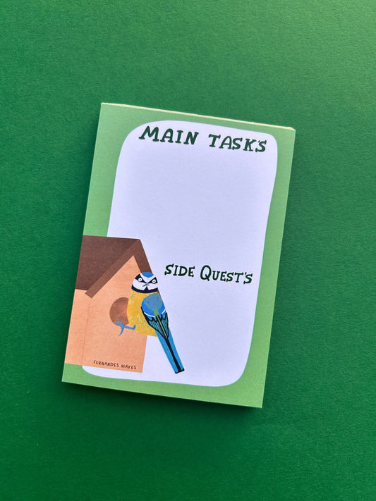 Side Quests Notepad