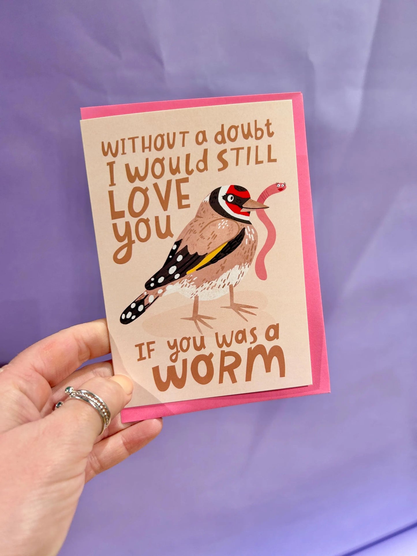Still Love You If You Was A Worm Greeting Card