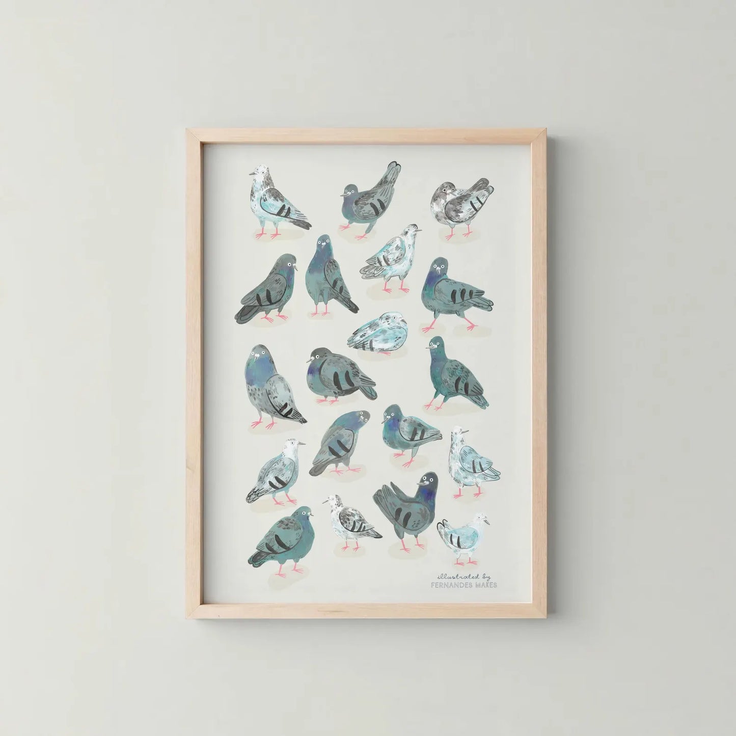 Pigeon Collective- Art Print