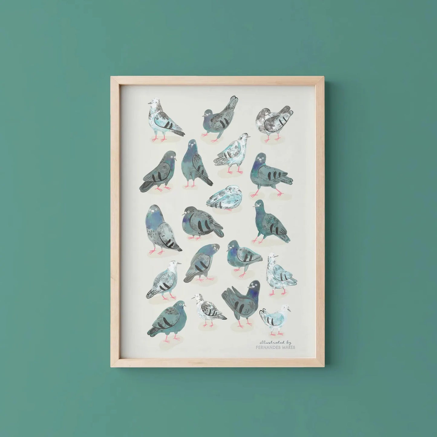 Pigeon Collective- Art Print