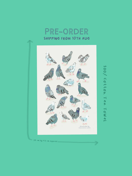 Pigeon collective Towel
