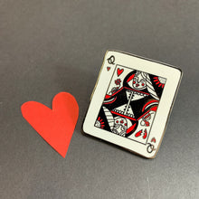 Queen Of Hearts Enamel Pin