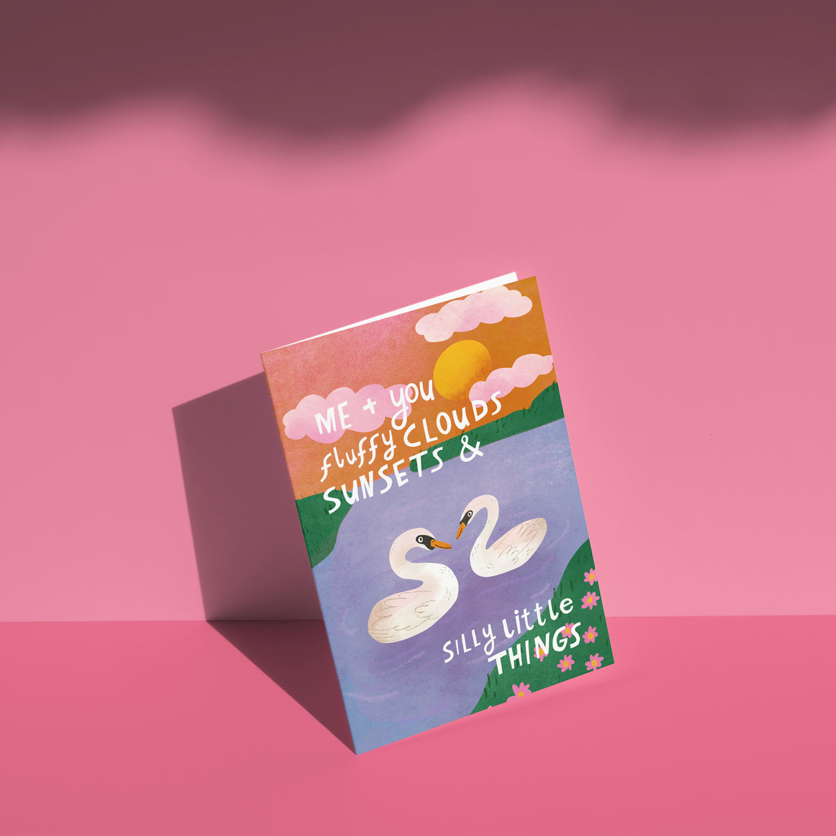 Clouds, Sunsets & Silly Little Thing Greeting Card