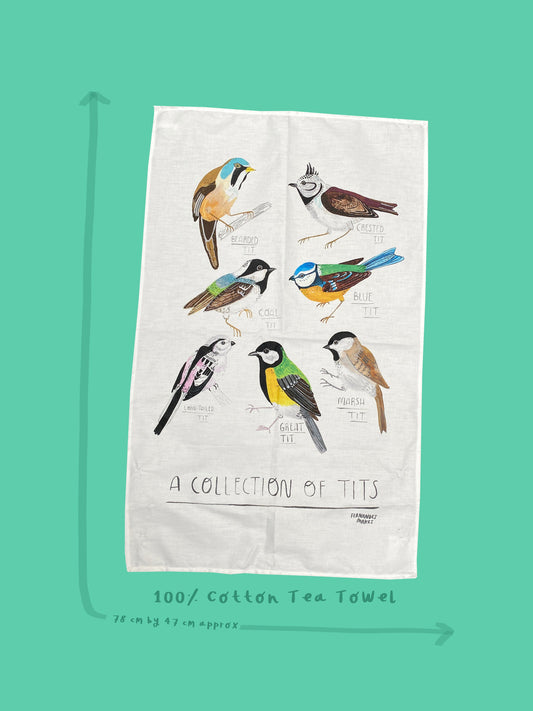 Collection of Tits Tea Towel